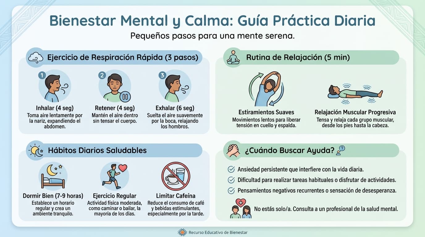Infografía: ¿Qué técnicas realmente ayudan a reducir el estrés?